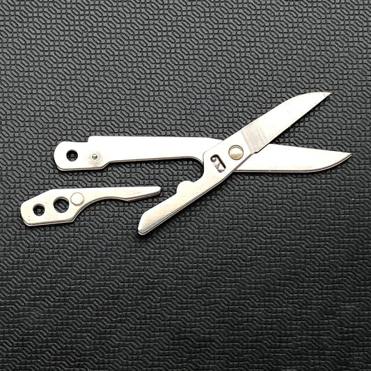 1 Set Knife Serrated Edge Scissors Original Replace Accessories For 65MM Victorinox Swiss Army Knives 0.6463 NAIL CLIP 580